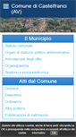 Mobile Screenshot of comune.castelfranci.av.it